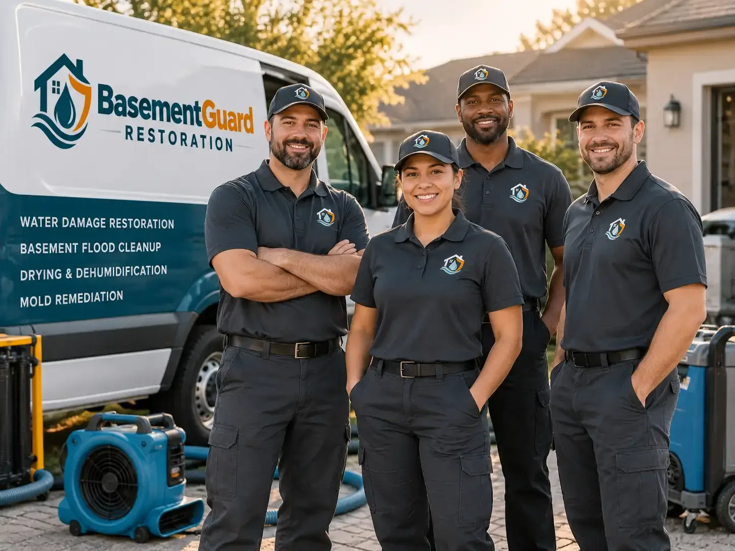 Basement Water Damage Restoration company in Gibson, LA